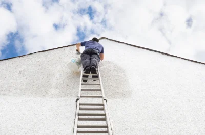Peinture extérieure à Isdes — façades et ravalement
